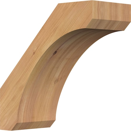 Ekena Millwork 5 1/2"W x 12"D x 12"H Legacy Smooth Knee Brace, Western Red Cedar BRC06X12X12LEC00SWR